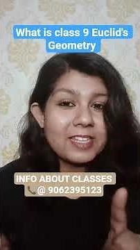 What Is Class 9 Euclid’s Geometry? Easy Basics Explained #class9 #maths #euclidgeometry #studyhelp