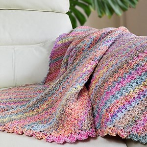 C2C Crochet Baby Blanket Pattern & Video Tutorial: Easy Design Works up Fast, Digital Download - Etsy