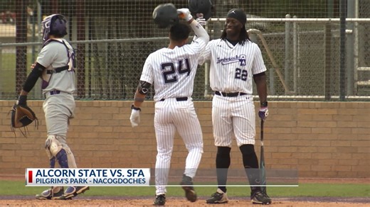 SFA baseball beats Alcorn State 16-8 for second-straight non-conference win