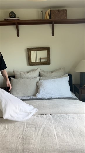 Watch How to stack your bed pillows! #interiordesign #pillows on Amazon Live