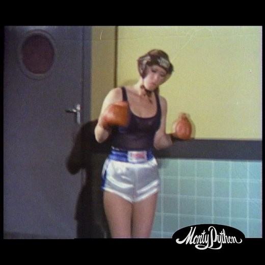 Monty Python on Instagram: "Who wins the fight: Petula Wilcox or Ken Clean-Air System? #MontyPython"