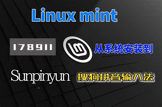 linuxmint从系统安装到装好搜狗拼音输入法