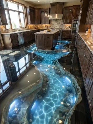 imagine walking on a frozen moment from nature. #epoxy #flooring #timelapse #homerenovation #abstractlandscape #epoxyartwork #floortransformation #mesmerizing #satisfyingart