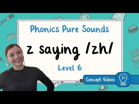 Letter s | /zh/ Sound | Phonics | Level 6 | Pure Sound