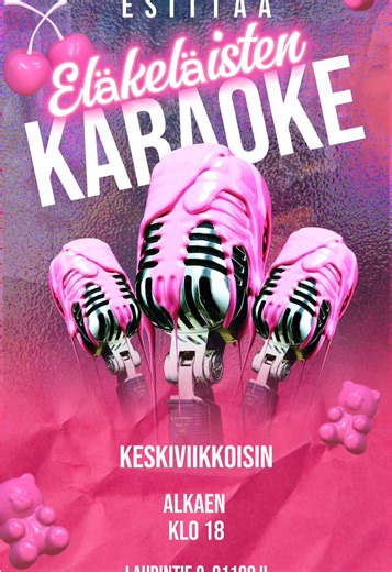 Tänään valoa tuo iltaan ihana ’Eläkeläisten Karaoke’! Laulut alkaa heti klo 18 ja kestää iltaan saakka! Luvassa upeita laulutulkintoja ja elämänkokemusta! Muutkin kuin eläkeläiset ovat lämpimästi tervetulleita! Olemma avoinna 18-00(02) Tervetuloa viihtymään! ❤️ #pubrumble #ii #iissäonideaa #karaoke