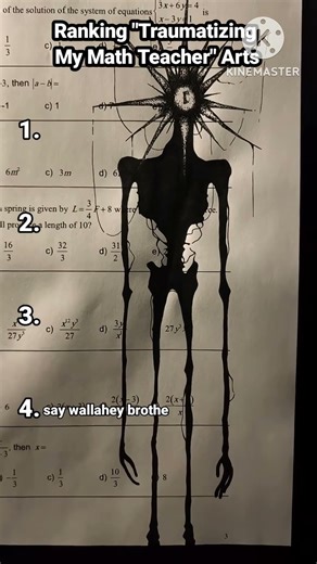Legendary Traumatizing Arts for math teachers