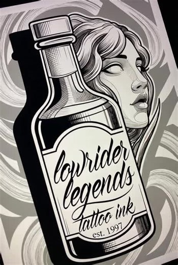 #tattooflash #tattooartist #LowriderLegends #tattooink