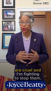 🚨 The Big Ugly Bill is more than bad policy — it’s a direct hit on Ohio families. 🚨 I'm standing up and speaking out — protecting health care, defending food assistance, and fighting back against cruel cuts. Hit follow and stay in the loop. | Joyce Beatty