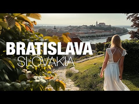 Bratislava — The Only Capital in the World Bordering Two Countries! 🇸🇰🇦🇹🇭🇺 Walking Tour 4K