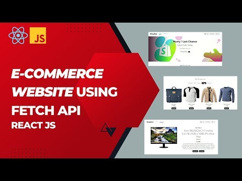 E-commerce Website | React Js | React Bootstrap | Async Await | Fetch Api