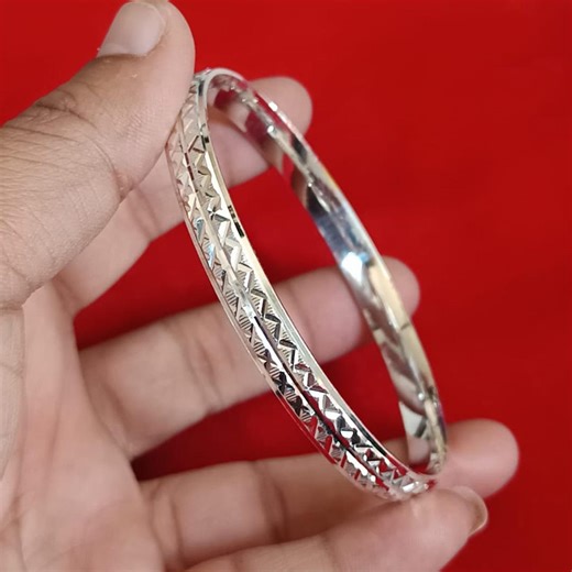 Handcrafted Pure Silver Kada for Men - Punjabi Kada Bracelet Unisex - Etsy