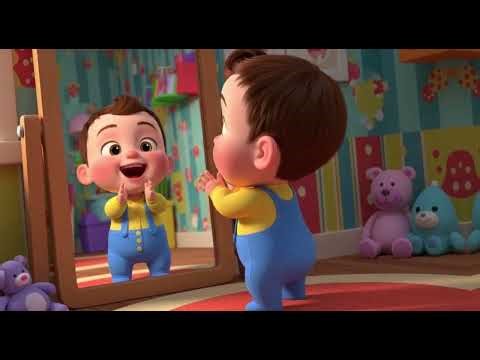 Baby in the Mirror Says Hello | Fun Kids Song and Nursery Rhyme