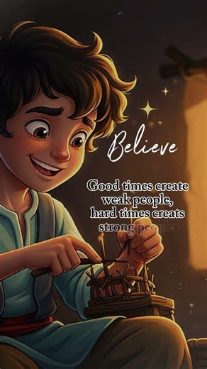 Hard Times Make Strong People 💪"