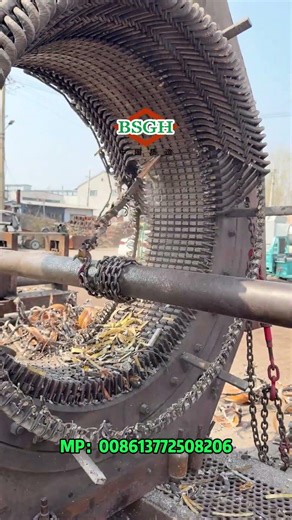 How to Separate Copper Wire From High-voltage Motor I Heavy-duty Motor Pulling Machine#highvoltage