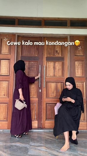 Siapa yang kaya mimin ribet kalo mau kondangan?😩😂 #gamis #gamiskekinian #kondangan #ootdfashion #ootdhijab