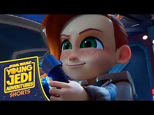 Star Wars: Young Jedi Adventures | Nash's Firehawk Frenzy | Short 5 | @disneyjr x @StarWarsKids