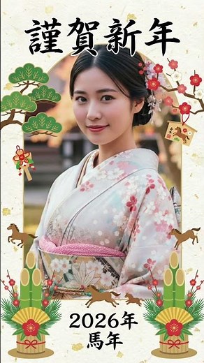 年賀状作りがこんなに楽しくなるとは #動画編集 #新年