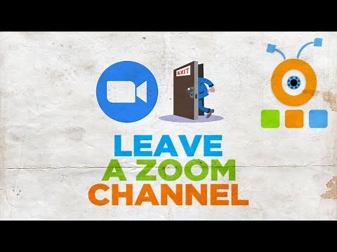 How to Leave a Zoom Channel