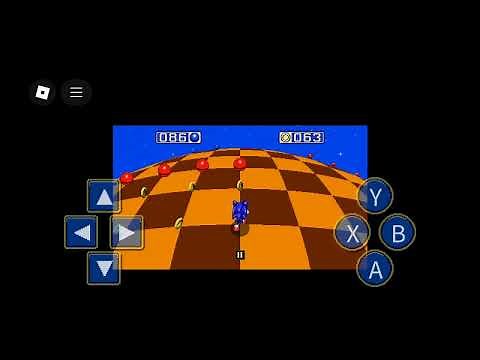 Playing classic sonic simulator again