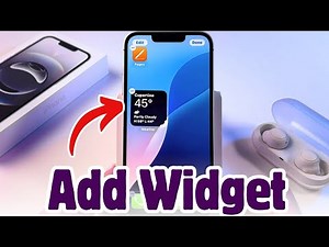 iPhone 16e Tutorial - Easily Add Widgets to Your Home Screen