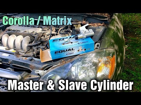 *Detailed* 03-08 Toyota Corolla / Matrix Master Cylinder & Slave Cylinder Replacement