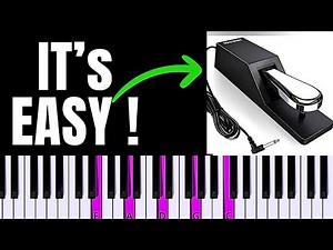 How to Use Sustain Pedal on Piano.