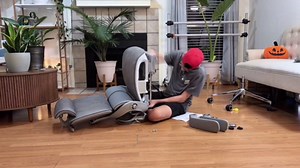 Ergonomic Mesh Office Chair with 4D Armrests, High Back Desk Chair Computer Gaming Chairs with Footrest, Adjustable 3-Zone Dynamic Lumbar Support, Ergonomic Office Chair with Wheels, Black