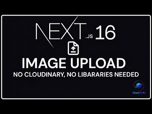 Next.js Image Upload for Beginners (2025) — No Cloudinary, No Libraries Needed!