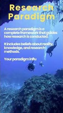 What is a Research Paradigm? | Easy Explanation #shorts #education #learning