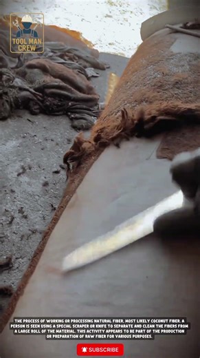 The Amazing Process: Traditional Skinning and Cleaning of Animal Hides! #GenuineLeather #workers