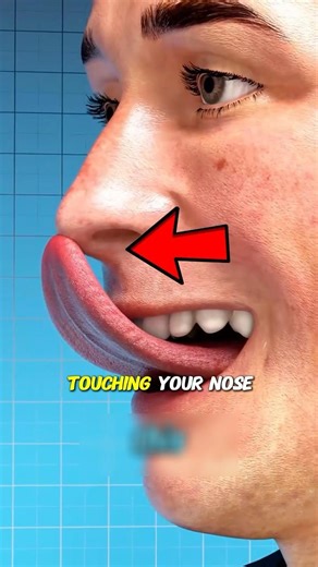 Can You Touch Your Nose With Your Tongue?