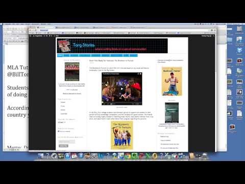 MLA Research Paper Signal Phrase Works Cited