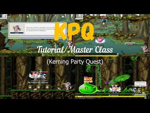 KPQ Tutorial/Master Class (Kerning Party Quest) MapleStory