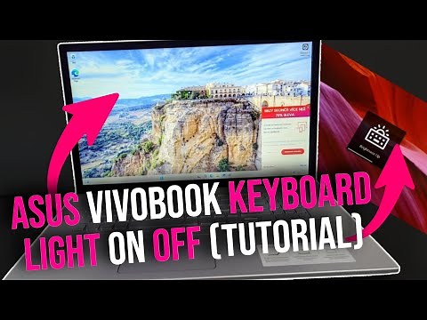 Asus Vivobook Keyboard light On Off (Enable Keyboard Backlight)