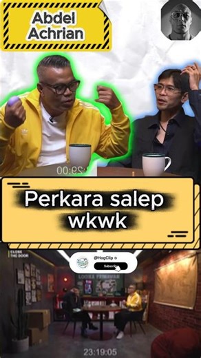 Kocak‼️Cing Abdel kali ini ngikut Frimawan wkwk #podcast #shorts #viral