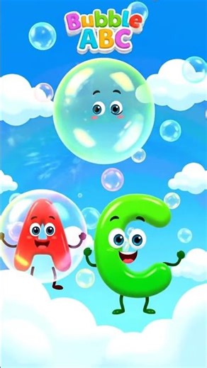 Bubble ABC 🫧🅰️ | Fun Alphabet for Kids