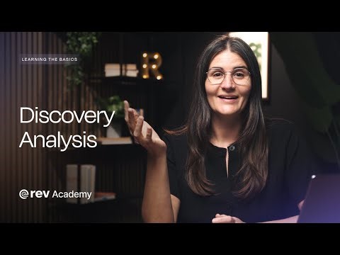 The Evidence Review Lifecycle Part 2: Discovery Analysis