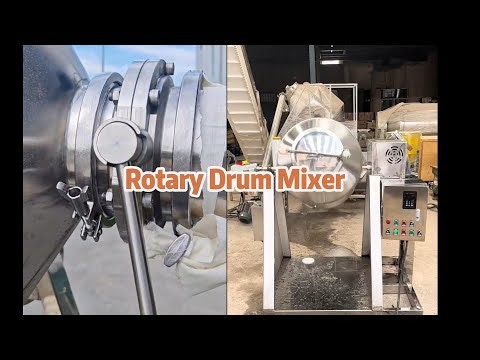 Drum Mixer Machine | Efficient Feed Powder Mixing Equipment - Herm Machinery #drummixer #feedmixer