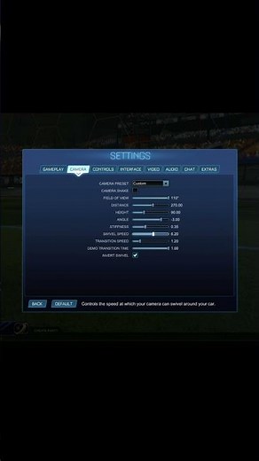 My Rocket League settings that got me champ 2! #rocketleague #rl #rltips