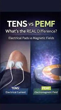 TENS vs PEMF: What’s the Real Difference? | Electrical Pads vs Magnetic Fields
