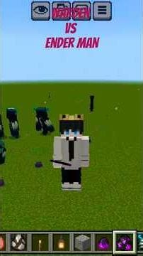 warden vs Ender man||TXG KING#minecraft #minecraftshorts #ytshorts