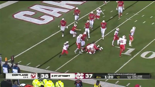 Cortland football win first-ever national championship
