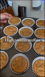 61K views · 775 reactions | These high protein muffins are perfect to...