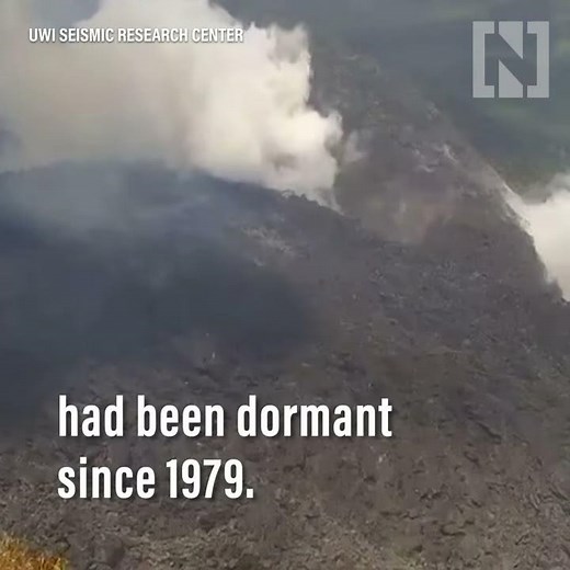 Volcano erupts on Caribbean island of St Vincent