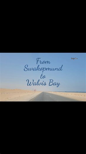 A mesmerizing time-lapse of the 35 km coastal drive from Swakopmund to Walvis Bay — where the Namib Desert meets the Atlantic Ocean! This short stretch of road is one of Namibia’s most scenic routes, taking just about 30 minutes, yet offering endless views of dunes and ocean. At the entrance to Walvis Bay, you’re welcomed by the longest palm avenue — around 1,600 palms lining the road like a grand desert gateway. Walvis Bay is famous for its lagoon, home to flamingos and pelicans, while Swakopmu