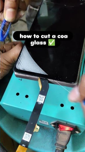 how to cat oca glass #youtubeshorts #smartphone #india #repairing