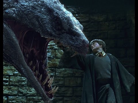Harry kills the Basilisk-Harry destroys Tom's diary-Harry Potter and The Chamber Of Secrets Scenes