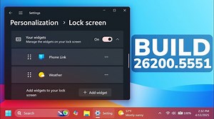 【新 AI 功能】微软今天发布 Windows 11 24H2 最新版 Build 26200.5551 (Dev) 系统更新：新桌面图标、自定义小部件、搜索框