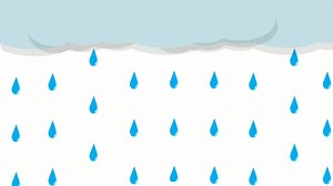 Download animation of clouds dropping rain for free