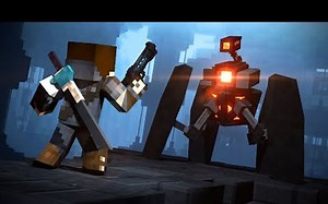 【Minecraft】动画短片：分裂的世界(1-2) Worlds Apart